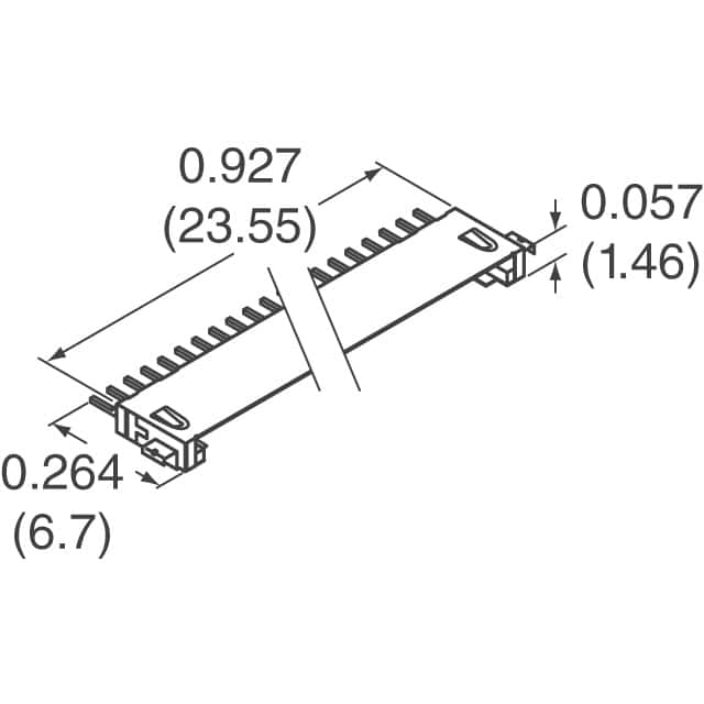 DF19KR-20P-1H(54) Hirose Electric Co Ltd  Embases à broches mâles